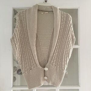 🆕 {Anthropologie} MOTH Sleeveless Knit Cardigan Sweater